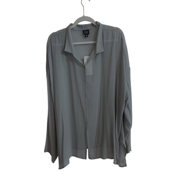Eileen Fisher Tops - Eileen Fisher Silk Sheer Georgette blouse 3x